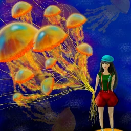 dcjellyfish wdpshowmethesea colorful cute emotions